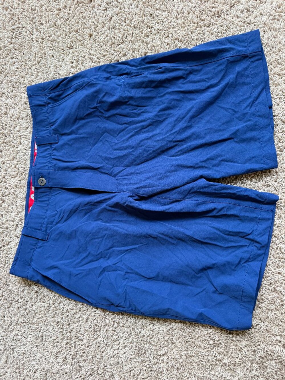 Under Armour Golf Shorts; Size 38 Waist; Blue color